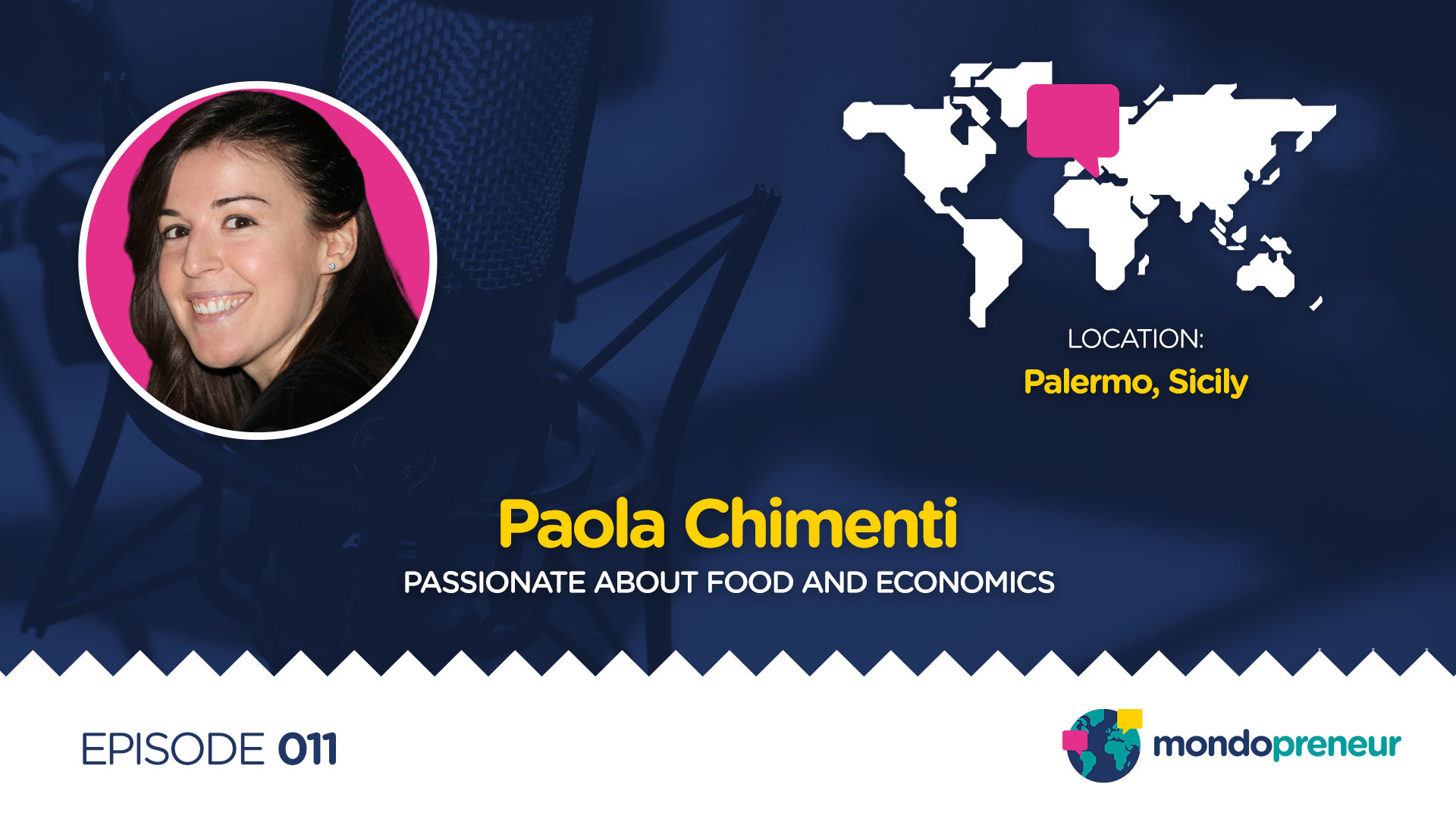 EP011: Paola Chimenti, young independent lady from Sicily