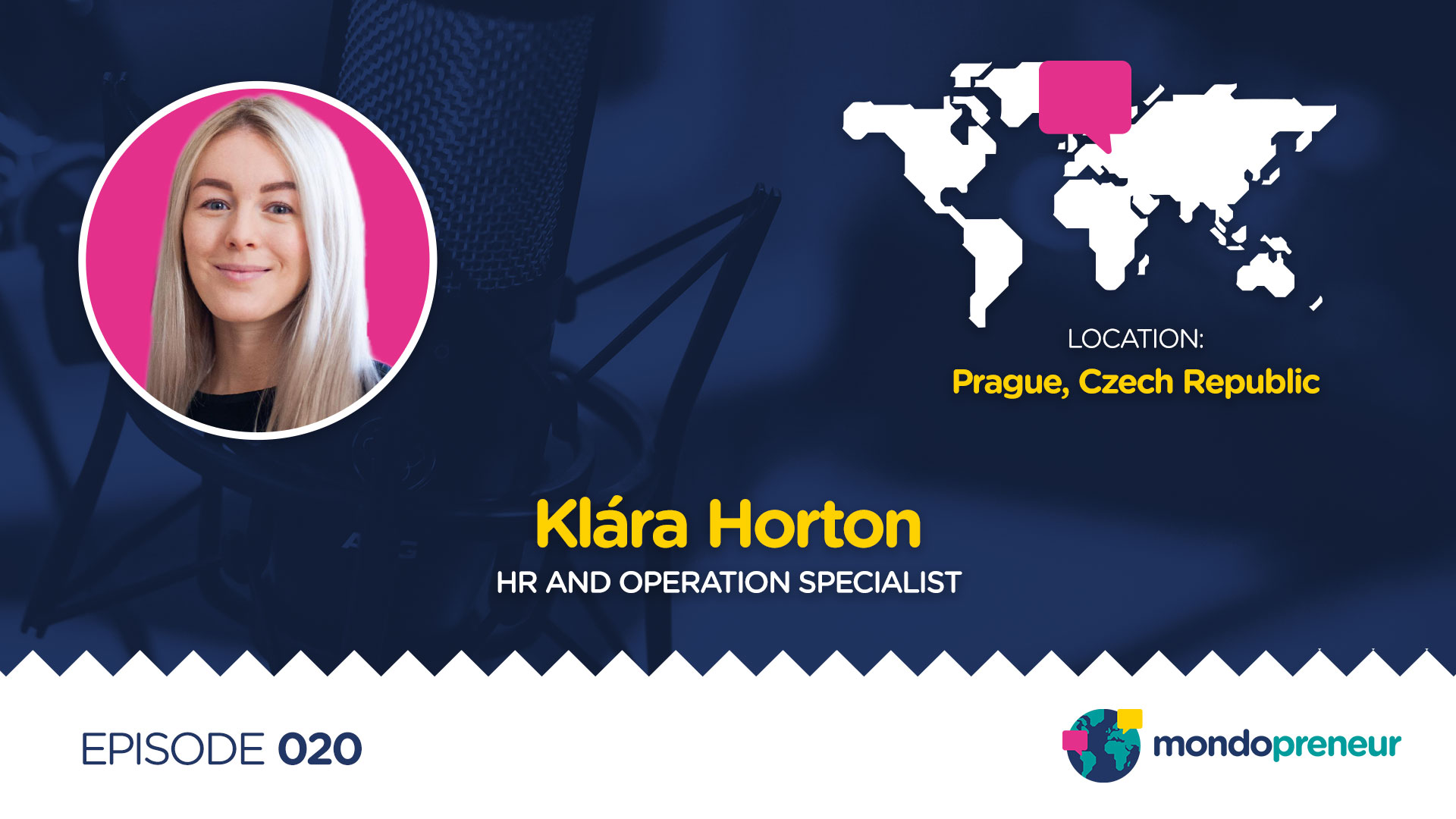EP020: Klara Horton, HR and Operation specialist from Czech Republic